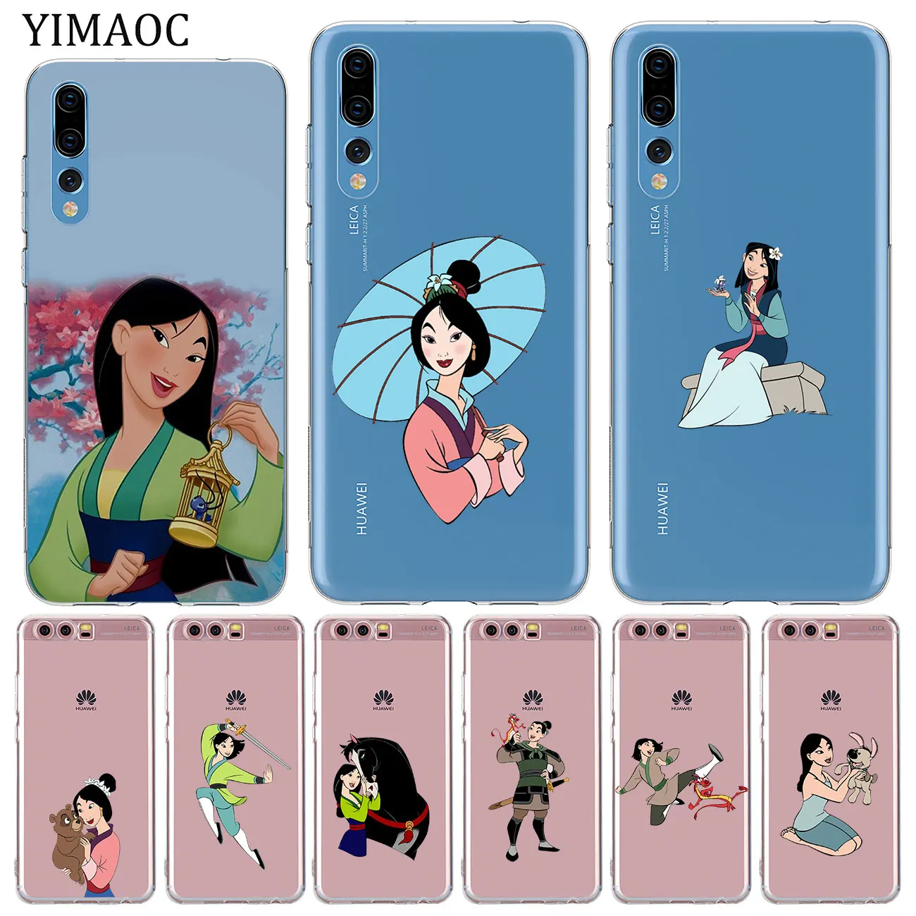 Мягкий силиконовый чехол YIMAOC для телефона Huawei Mate 30 20 Pro 10 Lite Nova 5I 4 3 3i 2i 2 | Мобильные