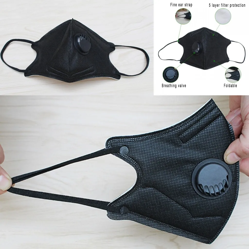 2019 New Korean Anti PM2.5 Mask For Face Anti Dust Mouth Respirator Mask With Carbon Filter Respirator Black Mask for Running
2019 New Korean Anti PM2.5 Mask For Face Anti Dust Mouth Respirator Mask With Carbon Filter Respirator Black Mask for Running