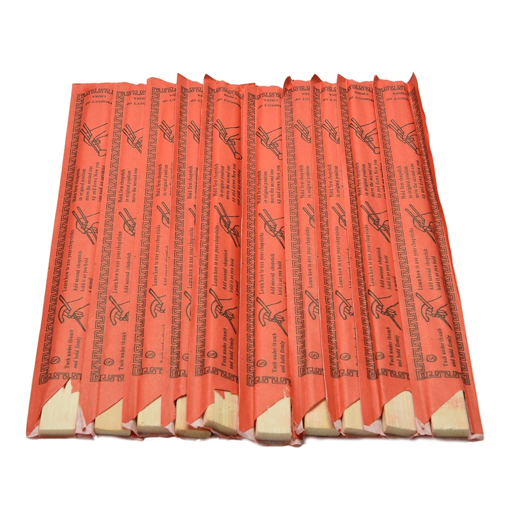 10Pairs Kari-Out 9" Long Chopsticks Individually Wrapped Chop Sticks Disposable Chinese Bamboo Chopsticks
10Pairs Kari-Out 9" Long Chopsticks Individually Wrapped Chop Sticks Disposable Chinese Bamboo Chopsticks