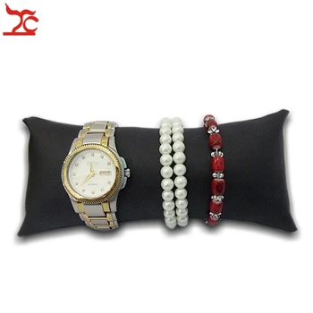 Retail Jewelry Display Holder Black Leatherette Bracelet Bangle Pillow Watch Display Pillow Cushion Holder Stand Large Size 
Retail Jewelry Display Holder Black Leatherette Bracelet Bangle Pillow Watch Display Pillow Cushion Holder Stand Large Size