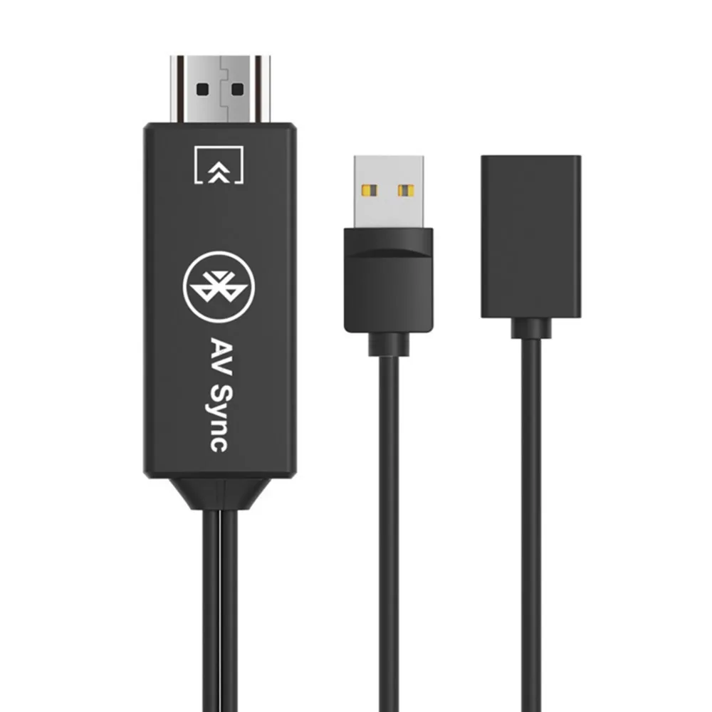 SOONHUA Portable USB HDMI Cable Bluetooth AV Adapter HDMI Cable For iOS Android Phone To TV HDTV For Huawei Samsung Xiaomi HTC
SOONHUA Portable USB HDMI Cable Bluetooth AV Adapter HDMI Cable For iOS Android Phone To TV HDTV For Huawei Samsung Xiaomi HTC