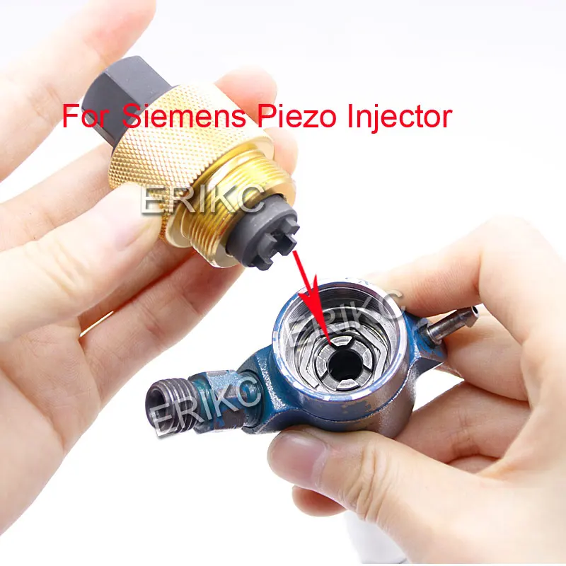 ERIKC Piezo Injector Nozzle Nut Removal Tool Assemble Disassemble Retaining Nut Installation Tools for Siemens Piezo Injection
ERIKC Piezo Injector Nozzle Nut Removal Tool Assemble Disassemble Retaining Nut Installation Tools for Siemens Piezo Injection