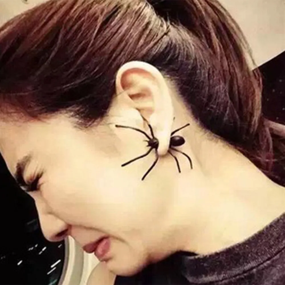 Doreen Box 3D Double Sided Ear Post Stud Earrings Halloween Spider Animal Black 43mm x 40mm,1 Piece
Doreen Box 3D Double Sided Ear Post Stud Earrings Halloween Spider Animal Black 43mm x 40mm,1 Piece