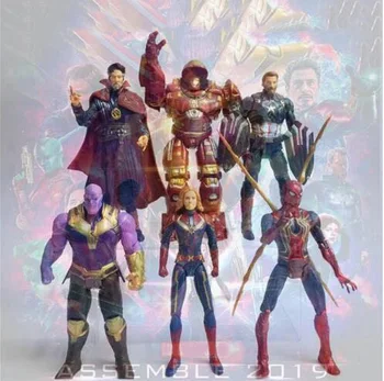 6pcs/set Marvel Avengers Surprise captain Super Hero Avengers Captain American Spiderman Action Figures Anime figureToys
6pcs/set Marvel Avengers Surprise captain Super Hero Avengers Captain American Spiderman Action Figures Anime figureToys