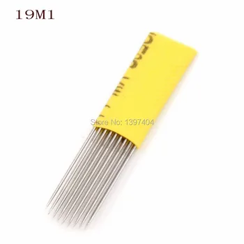 50pcs Double Row 19 pins U shape Curved Permanent Makeup Eyebrow Blade Needles for Eyebrow Manual Tattoo Pen
50pcs Double Row 19 pins U shape Curved Permanent Makeup Eyebrow Blade Needles for Eyebrow Manual Tattoo Pen