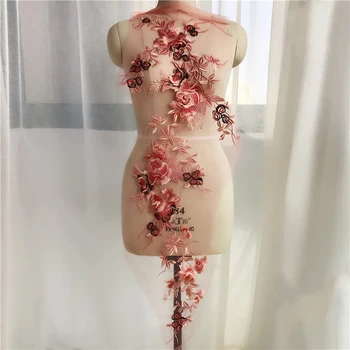 1Pcs Flowers Embroidery Lace Trim Patch For Wedding/Evening Dress Clothing Sew On Floral Patches Diy Lace Fabrics Applique
1Pcs Flowers Embroidery Lace Trim Patch For Wedding/Evening Dress Clothing Sew On Floral Patches Diy Lace Fabrics Applique