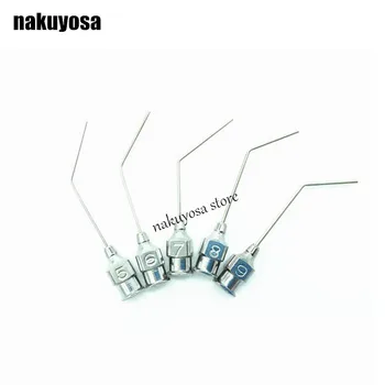 5pcs/set 5# 6# 7 # 8# 9# Stainless Steel Medical Ophthalmic Instruments Angle type lacrimal probe microscopy equipment
5pcs/set 5# 6# 7 # 8# 9# Stainless Steel Medical Ophthalmic Instruments Angle type lacrimal probe microscopy equipment