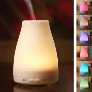 EU Plug 100ml Ultrasonic Air Humidifier Colorful Essential Oil Aroma Diffuser 100V-240V Mist Maker (Multicolor Light)
EU Plug 100ml Ultrasonic Air Humidifier Colorful Essential Oil Aroma Diffuser 100V-240V Mist Maker (Multicolor Light)