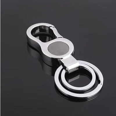 Free Shipping Zinc Alloy Clips On The Belt Black Car Keychain For Men Sliver Double Loops Keyring Fashion Business key chains
Free Shipping Zinc Alloy Clips On The Belt Black Car Keychain For Men Sliver Double Loops Keyring Fashion Business key chains