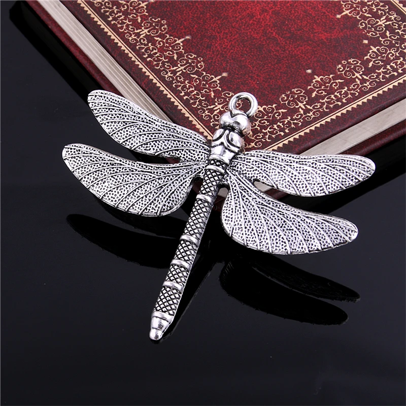 Sweet Bell 6pcs/lot 63*72mm antique silver Color big dragonfly charms Diy Jewelry Animal Dragonfly Pendant Charms 3B389
Sweet Bell 6pcs/lot 63*72mm antique silver Color big dragonfly charms Diy Jewelry Animal Dragonfly Pendant Charms 3B389