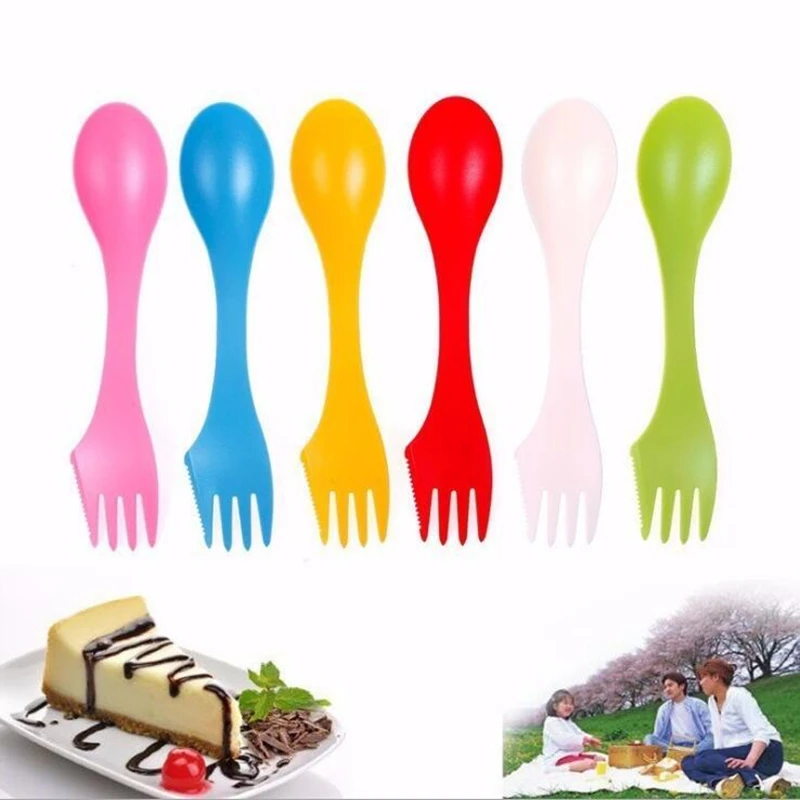 Outdoor Camping Picnic Spoon Tableware Heat Resistant Spoon Fork Knife Portable Camping Cookware Spork Camping Equipment
Outdoor Camping Picnic Spoon Tableware Heat Resistant Spoon Fork Knife Portable Camping Cookware Spork Camping Equipment