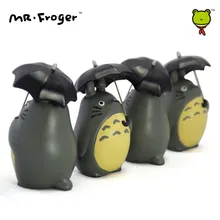Mr. Froger украшения проведения зонтик украшения игрушка в подарок Пластик куклы реквизит Миядзаки Чиби Аниме фигурки Kawaii(China)