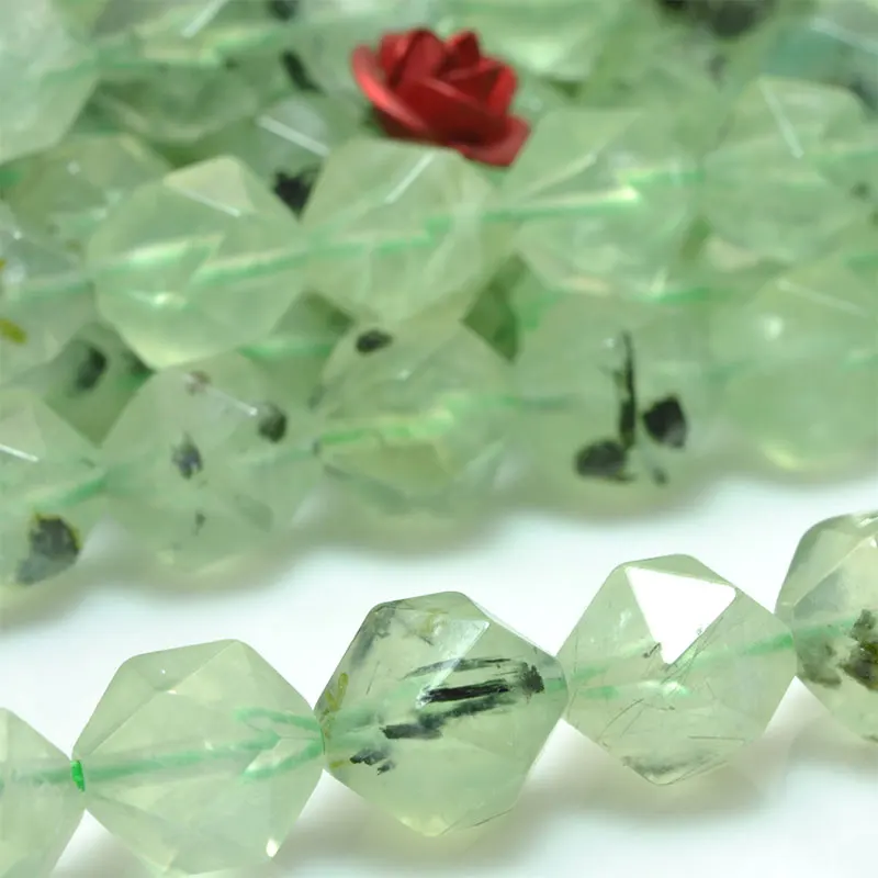 5-12mm Natural Faceted Green Prehnites Stone Beads For Jewelry Making Beads Bracelet For Women 15'' Needlework DIY Beads Trinket
5-12mm Natural Faceted Green Prehnites Stone Beads For Jewelry Making Beads Bracelet For Women 15'' Needlework DIY Beads Trinket