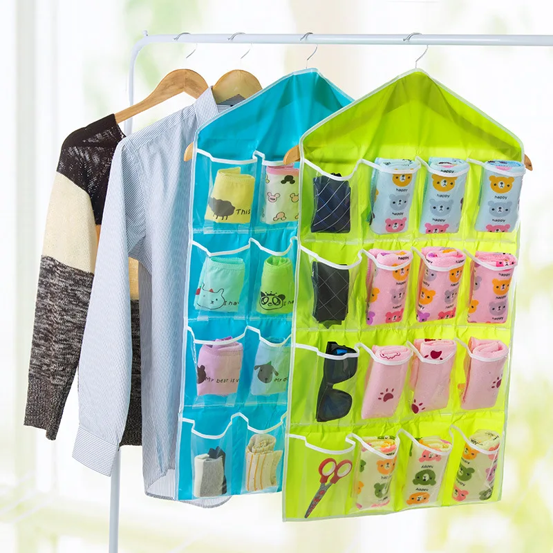 16 Pockets Clear Hanging Bag Polyester Sock Bra Underwear Rack Hanger Home Storage Organizer Housekeeping lw0228137
16 Pockets Clear Hanging Bag Polyester Sock Bra Underwear Rack Hanger Home Storage Organizer Housekeeping lw0228137