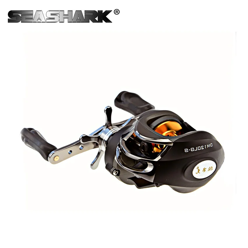 Seashark Baitcasting катушка Рыбалка Катушка влево/правой отношение 6.3: 1 10 BB Приманки Литой