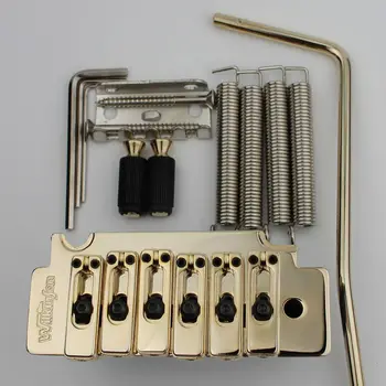 WVS50K Wilkinson Tremolo Bridge Matching Satin Saddles String Spacing 10.8mm In Gold
WVS50K Wilkinson Tremolo Bridge Matching Satin Saddles String Spacing 10.8mm In Gold