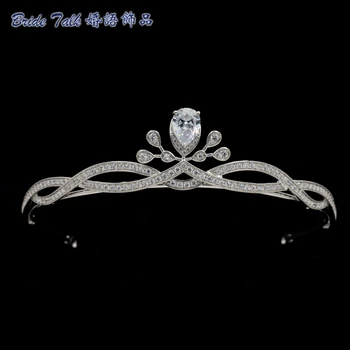 Women Bridal Wedding Birthday AAA CZ Tiaras Crowns Hair Accessories Women Jewelry TR15085
Women Bridal Wedding Birthday AAA CZ Tiaras Crowns Hair Accessories Women Jewelry TR15085