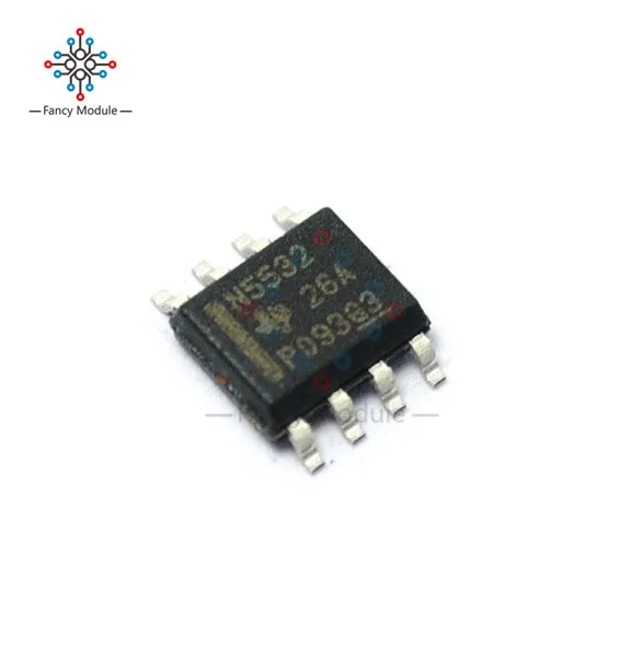 10Pcs NE5532 N5532 SOP-8 SMD Dual Low Noise Op-Amp TI IC