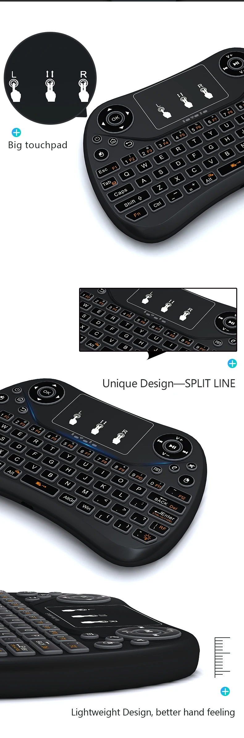 T2 Wireless Keyboard Air Mouse (7)