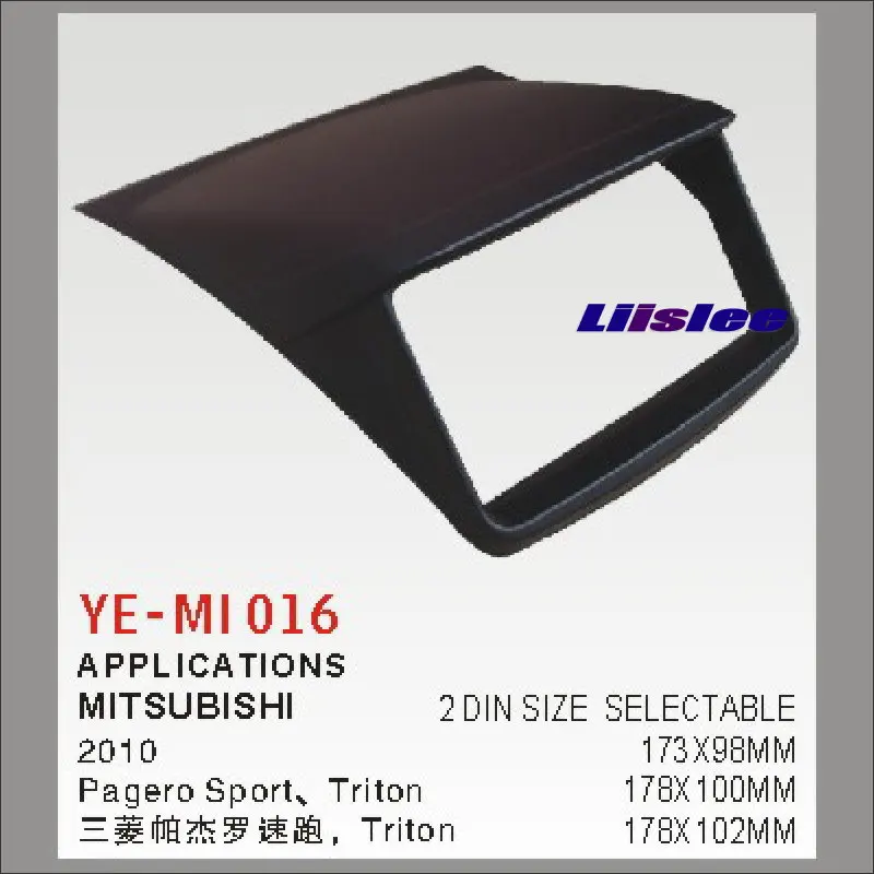 Liislee For Mitsubishi Pagero Sport 2010 Aftermarket Radio Dash Board Kit 2 DIN ABS Plastic Fascias Car Audio Panel Frame Fascia
Liislee For Mitsubishi Pagero Sport 2010 Aftermarket Radio Dash Board Kit 2 DIN ABS Plastic Fascias Car Audio Panel Frame Fascia