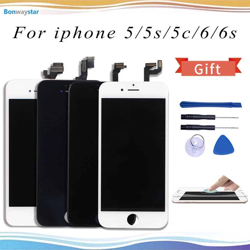 

Grade AAA+++ For iPhone 6 LCD With 3D Force Touch Screen Digitizer Assembly Display for iPhone 6S No Dead Pixel Free Shipping