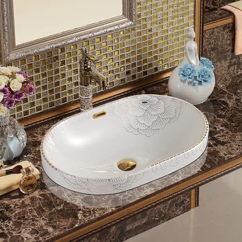 Overflow China Artistic Black Glazed Porcelain Art Bathroom Sink Lavabo Washbasin Sink counter top undercounter washbasin
Overflow China Artistic Black Glazed Porcelain Art Bathroom Sink Lavabo Washbasin Sink counter top undercounter washbasin