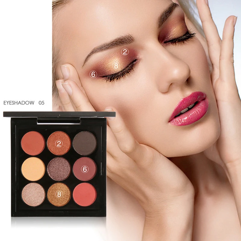 FOCALLURE 9 Colors Earth Tone Shimmer Matte Pigment Glitter Eyeshadow Palette Artist Shadow Palette Makeup Metallic Eye Shadow
FOCALLURE 9 Colors Earth Tone Shimmer Matte Pigment Glitter Eyeshadow Palette Artist Shadow Palette Makeup Metallic Eye Shadow