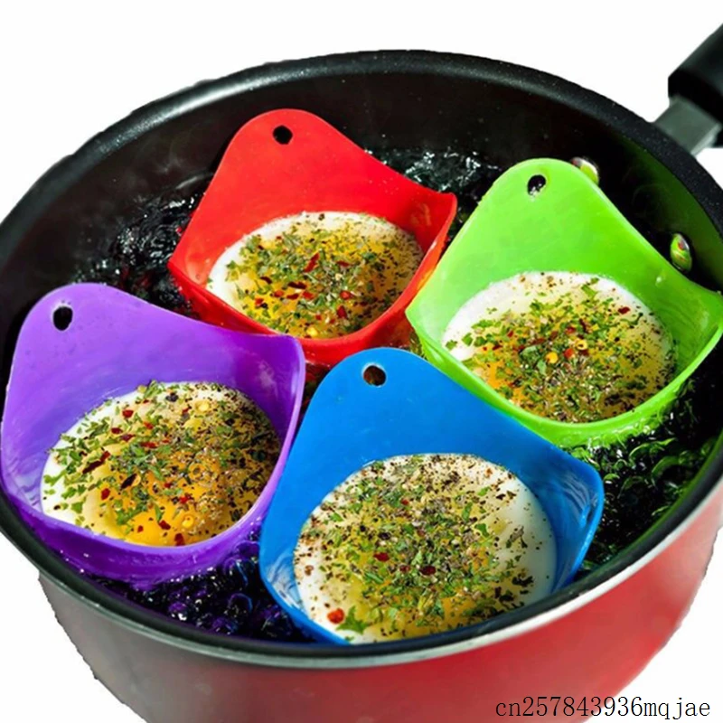 Egg Poacher Egg Poaching Pods Egg Mold Pan Mould Silicone Pancake Maker Baking Cup Kitchen Cooking Tool
Egg Poacher Egg Poaching Pods Egg Mold Pan Mould Silicone Pancake Maker Baking Cup Kitchen Cooking Tool