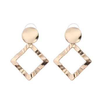 EUEAVAN 5 Pairs Simple Geometric Design Drop Dangle Earrings Gold Color Hollow Rhombus Shape Jewelry For Party Daily Wear
EUEAVAN 5 Pairs Simple Geometric Design Drop Dangle Earrings Gold Color Hollow Rhombus Shape Jewelry For Party Daily Wear