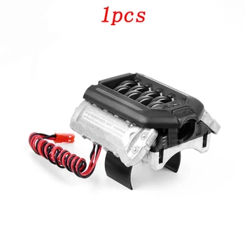 1pcs F11 V8 Motor Radiator Simulated Engine Heat Sink 9V 13000RPM Double Cooling Fan without Temperature Sensor 2S-3S for RC Car
1pcs F11 V8 Motor Radiator Simulated Engine Heat Sink 9V 13000RPM Double Cooling Fan without Temperature Sensor 2S-3S for RC Car