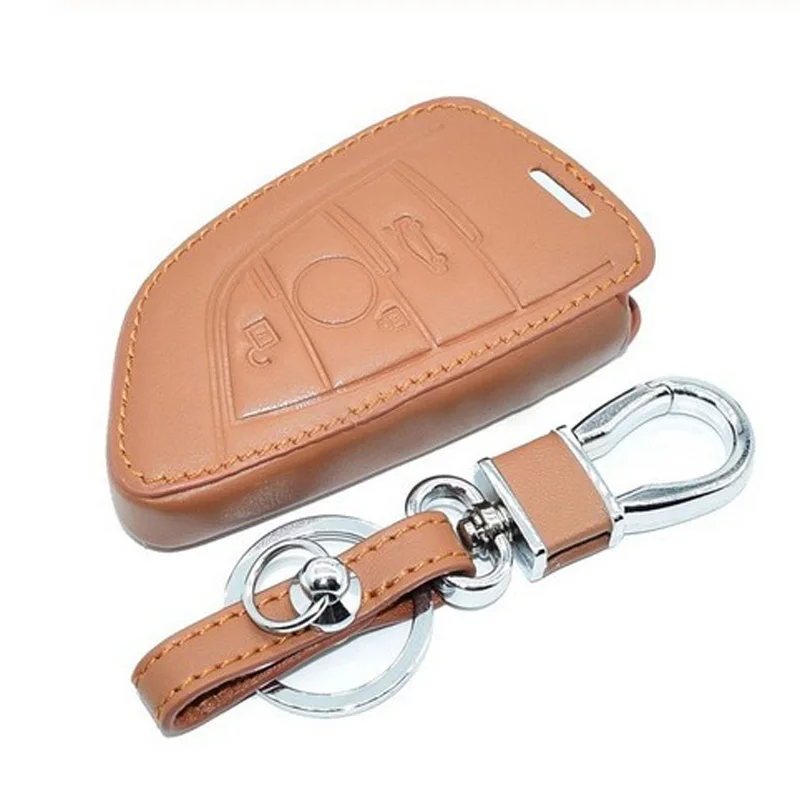 Smart Remote 1Pc Key Case Leather Car Case Cover Decoration For BMW X1 X5 X6 F15 F16 F48 Durable Parts Accessories
Smart Remote 1Pc Key Case Leather Car Case Cover Decoration For BMW X1 X5 X6 F15 F16 F48 Durable Parts Accessories