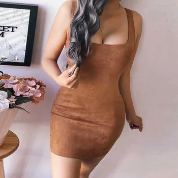 Sexy Ladies Bodycon Dress Sleeveless Low Neck Mini Dress Fashion Sexy Dresses Summer Outdoor Party Club Tight Dress Casual
Sexy Ladies Bodycon Dress Sleeveless Low Neck Mini Dress Fashion Sexy Dresses Summer Outdoor Party Club Tight Dress Casual