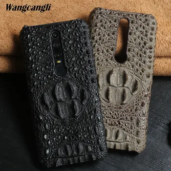 Wangcangli crocodile back pattern Cowhide phone case for Huawei P20 lite phone case Genuine leather phone protection case
Wangcangli crocodile back pattern Cowhide phone case for Huawei P20 lite phone case Genuine leather phone protection case