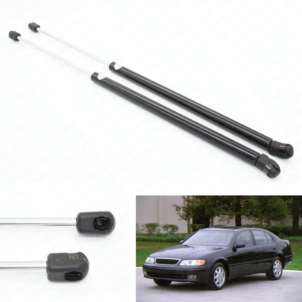 2pcs front hood bonnet Auto Gas Springs Struts Lift Supports Dampers For Lexus GS300 Sedan 1993 1994 1995 1996 1997 | Автомобили и