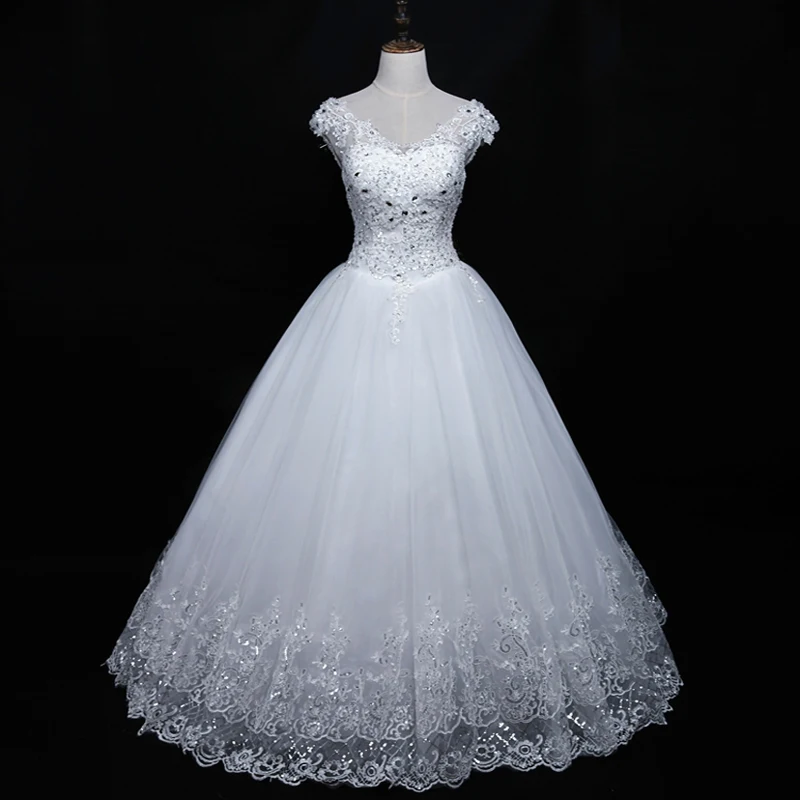 LOVSKYLINE Free Shipping Real Photo Luxury Lace Up Beads Crystal Ball Wedding Dresses 2018 Vintage Plus Size Bridal Dress Gown
LOVSKYLINE Free Shipping Real Photo Luxury Lace Up Beads Crystal Ball Wedding Dresses 2018 Vintage Plus Size Bridal Dress Gown