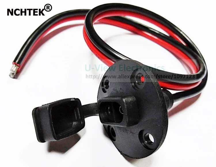 NCHTEK 10AWG SAE Waterproof Quick Connect Panel Mount Cable With Dust Cap, SAE Socket Sidewall Port 60CM/Free Shipping/1PCS
NCHTEK 10AWG SAE Waterproof Quick Connect Panel Mount Cable With Dust Cap, SAE Socket Sidewall Port 60CM/Free Shipping/1PCS