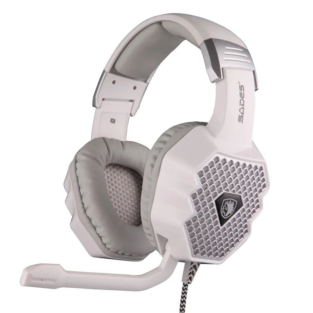 Gaming Headsets Big Headphones with Light Mic Breathing Lamp Computer Game Wired Headset Microphone USB7.1 Headphone
Gaming Headsets Big Headphones with Light Mic Breathing Lamp Computer Game Wired Headset Microphone USB7.1 Headphone