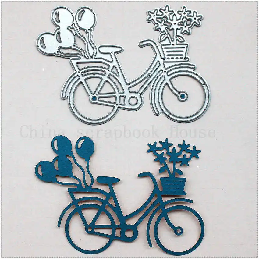 PANFELOU Metal craft The balloon bike paper die cutting dies for Scrapbooking/DIY Valentine's day wedding New year cards
PANFELOU Metal craft The balloon bike paper die cutting dies for Scrapbooking/DIY Valentine's day wedding New year cards