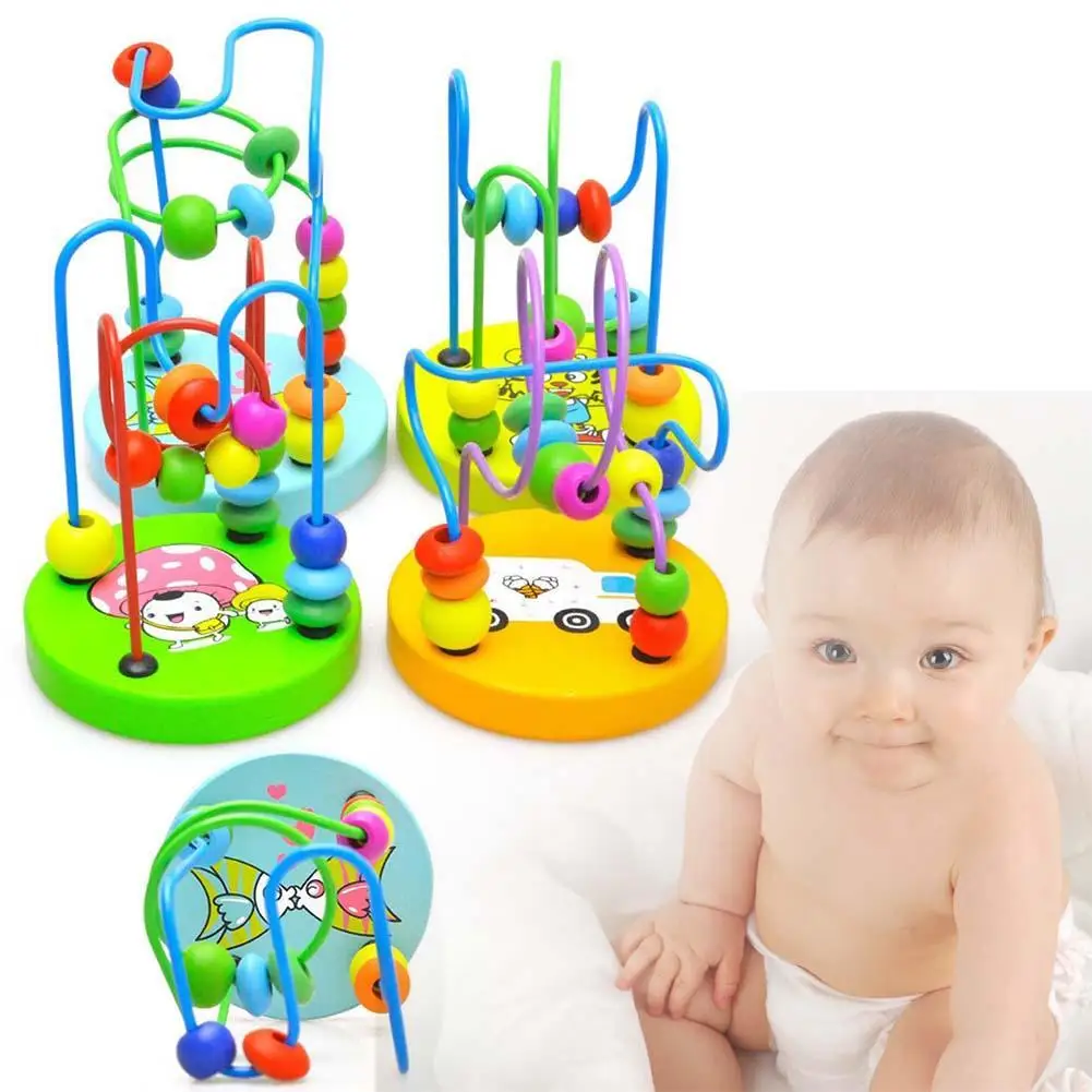 1Pcs Early Learning Toy Children Kids Baby Colorful Wooden Mini Around Beads Educational Mathematics Toy Random Color Wholesale
1Pcs Early Learning Toy Children Kids Baby Colorful Wooden Mini Around Beads Educational Mathematics Toy Random Color Wholesale