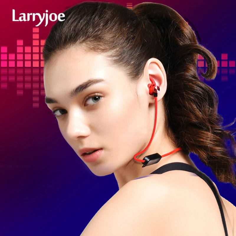 Larryjoe Magnetic Waterproof Sports 5.0 Attraction Bluetooth Earphone Wireless Headset Build-in Mic Support TF Card
Larryjoe Magnetic Waterproof Sports 5.0 Attraction Bluetooth Earphone Wireless Headset Build-in Mic Support TF Card
