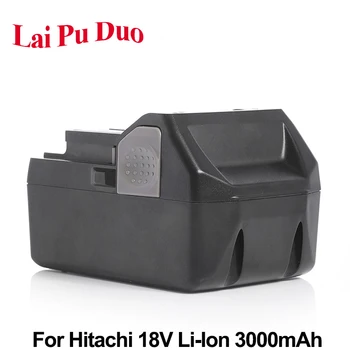 18V 3.0Ah Li-ion Replacement Power Tool Battery For Hitachi: DS18DSAL,326241,BSL1830,DH18DSL,326240,UB18DSL,WH18DSL
18V 3.0Ah Li-ion Replacement Power Tool Battery For Hitachi: DS18DSAL,326241,BSL1830,DH18DSL,326240,UB18DSL,WH18DSL
