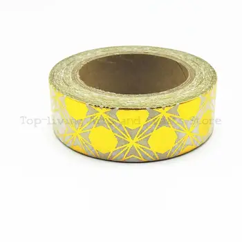 Golden Round Foil Japanese Washi Tape Stickers For Scrapbooking Masking Tape Quality Decorative Tape 
Golden Round Foil Japanese Washi Tape Stickers For Scrapbooking Masking Tape Quality Decorative Tape