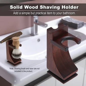 High-grade Rosewood Shaving Holder Stand for Shaving Razor Brush Solid Wood Shaving Tool Organizer
High-grade Rosewood Shaving Holder Stand for Shaving Razor Brush Solid Wood Shaving Tool Organizer