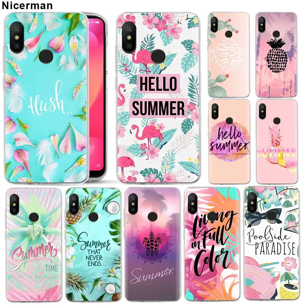 TPU Soft Case for Xiaomi Mi A1 A2 Lite 6X 5X 8 Lite Play Redmi Note 7 6 Capa Cool in summer Clear Silicone Shell
TPU Soft Case for Xiaomi Mi A1 A2 Lite 6X 5X 8 Lite Play Redmi Note 7 6 Capa Cool in summer Clear Silicone Shell