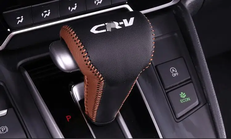 Black Red Line Leather Shift Knob Cover Gear Case Shift Knob Shell Fit For Honda CR-V CRV
Black Red Line Leather Shift Knob Cover Gear Case Shift Knob Shell Fit For Honda CR-V CRV