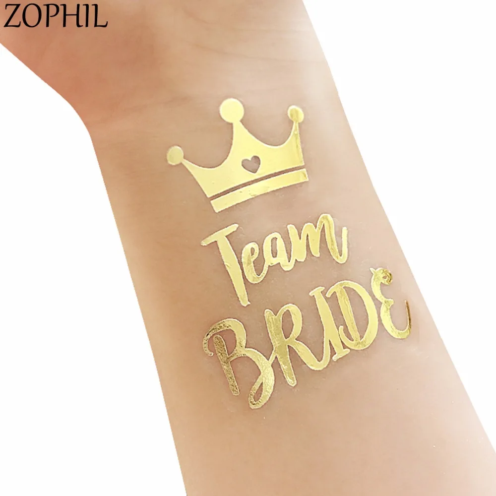 ZOPHIL 7pcs Wedding Decoration Team Bride Tribe Tattoos Sticker Event Party DIY Accessories Bride to be Supplies Bridal Shower
ZOPHIL 7pcs Wedding Decoration Team Bride Tribe Tattoos Sticker Event Party DIY Accessories Bride to be Supplies Bridal Shower
