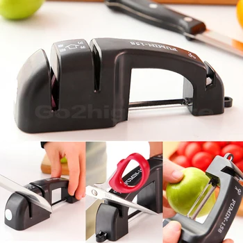 Stainless Steel Multi-function Kinfe Sharpener Knife Kitchen Tools Peel Knife Sharpener Grinding Household Knife Sharpener Stone
Stainless Steel Multi-function Kinfe Sharpener Knife Kitchen Tools Peel Knife Sharpener Grinding Household Knife Sharpener Stone