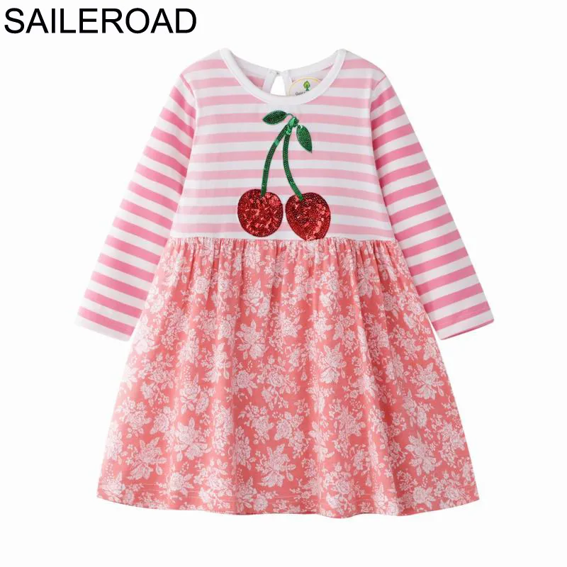 SAILEROAD Little Girl Princess Dress 8 Years Unicorn Birthday Unicorn Party Dresses Girls Cherry Sequins Kids Long Sleeve Dress
SAILEROAD Little Girl Princess Dress 8 Years Unicorn Birthday Unicorn Party Dresses Girls Cherry Sequins Kids Long Sleeve Dress
