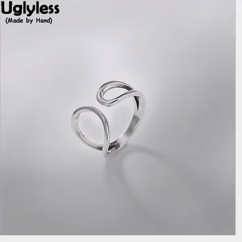 Uglyless Real Solid 925 Sterling Silver Asymmetric Designer Butterfly Finger Rings for Women Hollow Irregular Open Ring Bijoux
Uglyless Real Solid 925 Sterling Silver Asymmetric Designer Butterfly Finger Rings for Women Hollow Irregular Open Ring Bijoux