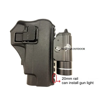 Black Tan Green P226 Gun Holster Right Handed Light Bearing W/ Rail Gun Holster for Sig Sauer P226
Black Tan Green P226 Gun Holster Right Handed Light Bearing W/ Rail Gun Holster for Sig Sauer P226